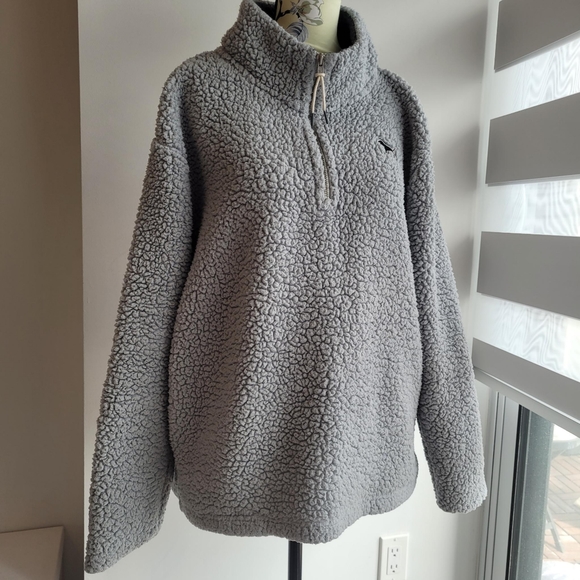 Victoria Secret PINK | Small Gray Fleece Sweatshirt - Picture 5 of 6